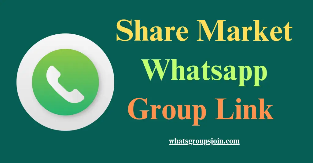 Share Market Whatsapp Group Links