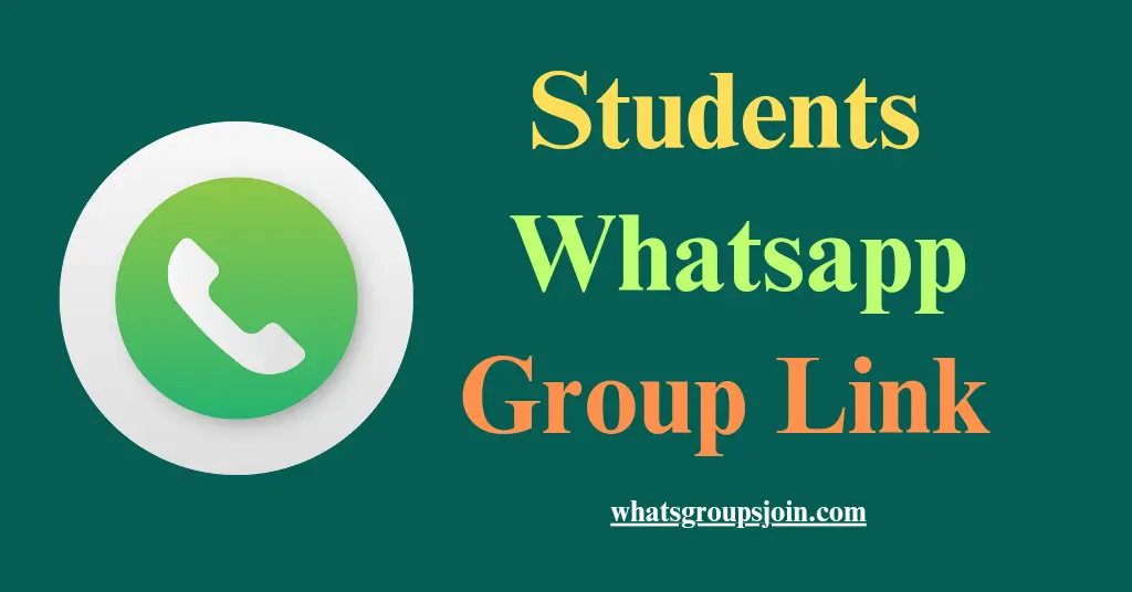 Students Whatsapp Group Link