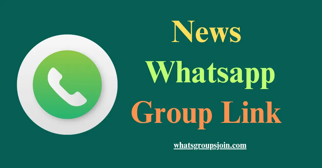 News Whatsapp Group Links