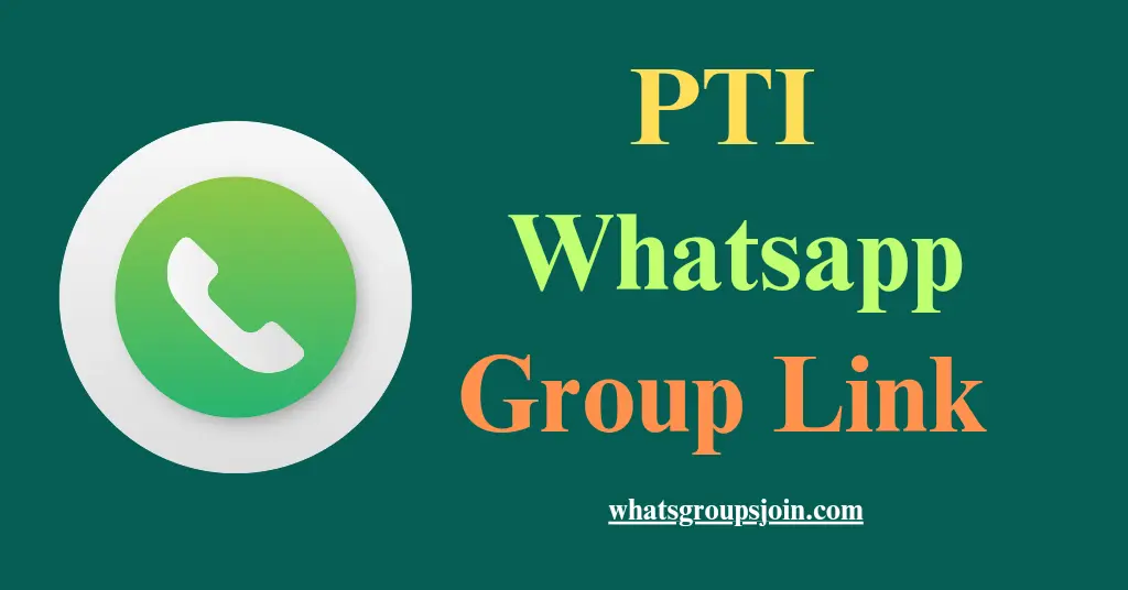 Pti whatsapp group link